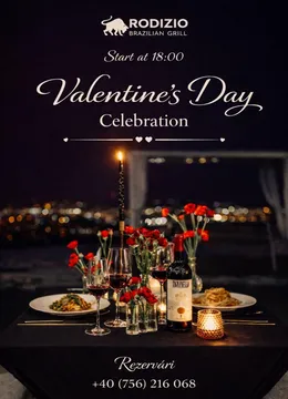 Cluj-Napoca: Valentine's Day Celebration & Live Cooking Show