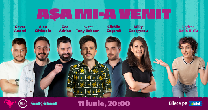 The Fool: Așa mi-a venit! | Show de comedie on the spot