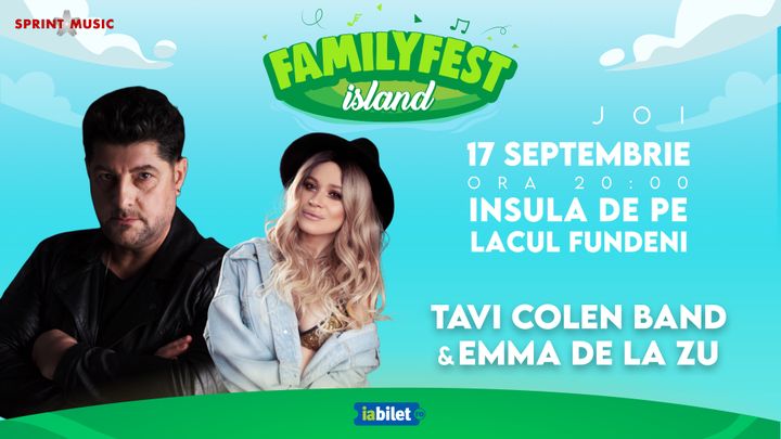 Concert Tavi Colen Band impreuna cu Emma de la Zu@ #FAMILYFEST Island