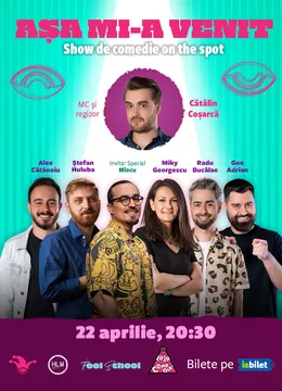 The Fool: Așa mi-a venit! | Show de comedie on the spot