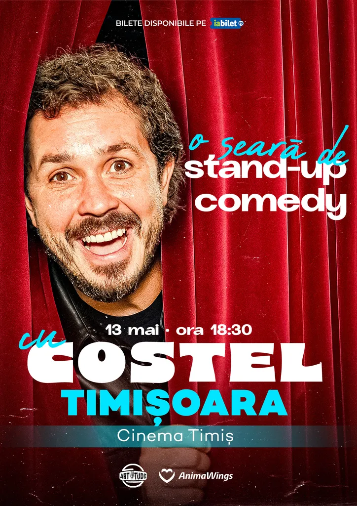 Timisoara: O seara de stand up comedy cu Costel - SHOW 1