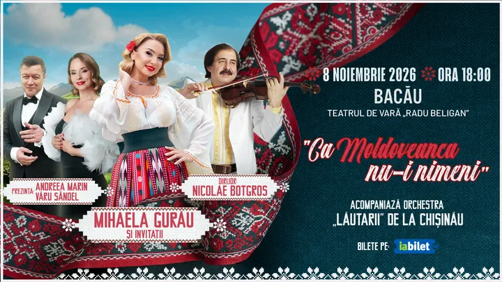 Bacău: Mihaela Gurău și invitații