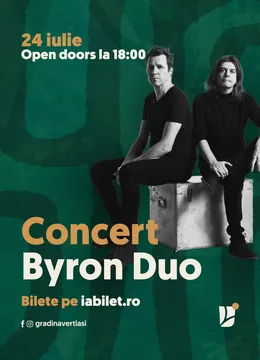 Iași: Concert Acustic Byron Duo