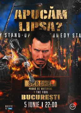 Stand-Up Comedy politic cu Serghei - Probă de material