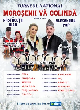 Turneu Moroșenii vă colindă