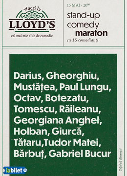Lloyd's: Stand-up comedy Maraton