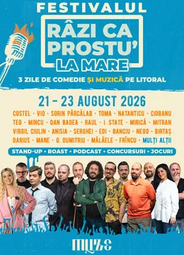 Festivalul de comedie - Razi ca prostu' la mare 2026