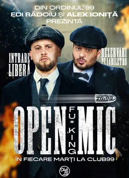 Open F***ing Mic cu Edi Rădoiu și Alex Ioniță | Comedy Show la Club 99