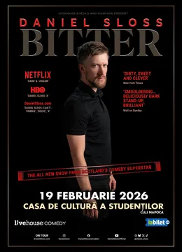 Cluj-Napoca: Daniel Sloss – Bitter