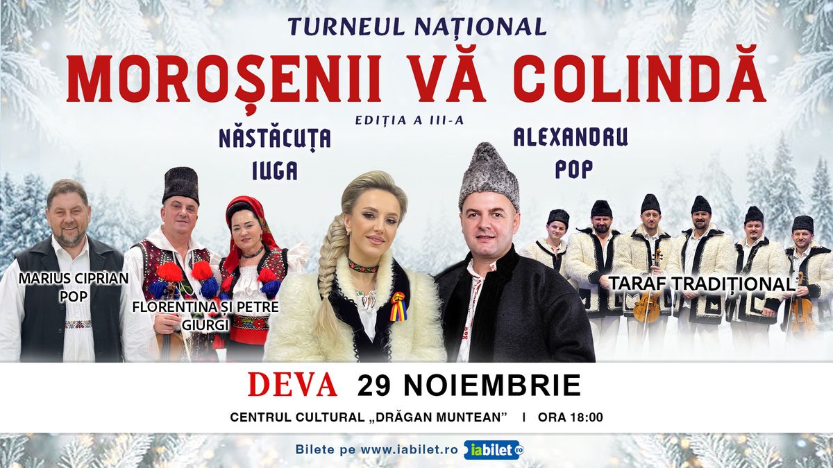 Moroșenii vă colindă