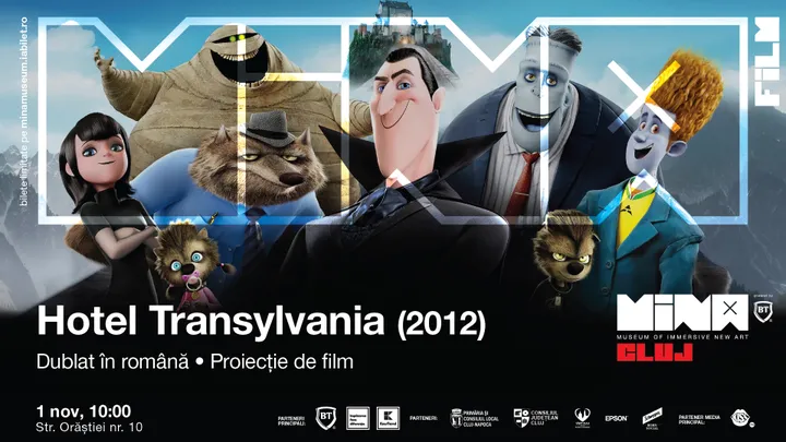 Cluj-Napoca: Hotel Transylvania (2012) - proiecție de film