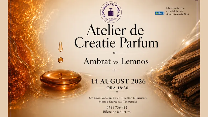 Atelier de Creație Parfum: Ambrat vs Lemnos
