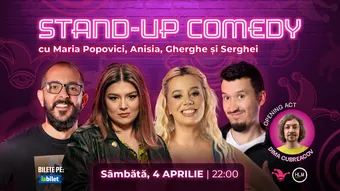 The Fool: Stand-up comedy cu Gherghe, Maria Popovici, Anisia și Serghei