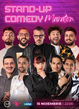 The Fool: Stand-up comedy Maraton cu: Gherghe, Frîncu, Drăcea, Cîrje, Teodora Nedelcu, Florin Gheorghe, Mirel Popinciuc, Dobrotă, Edi Vacariu și Teo Abagiu