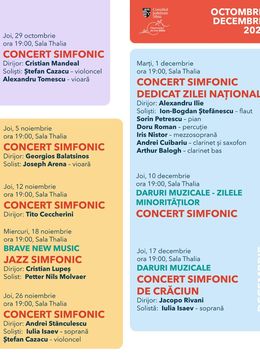 Sibiu: Concert simfonic - Tito Ceccherini