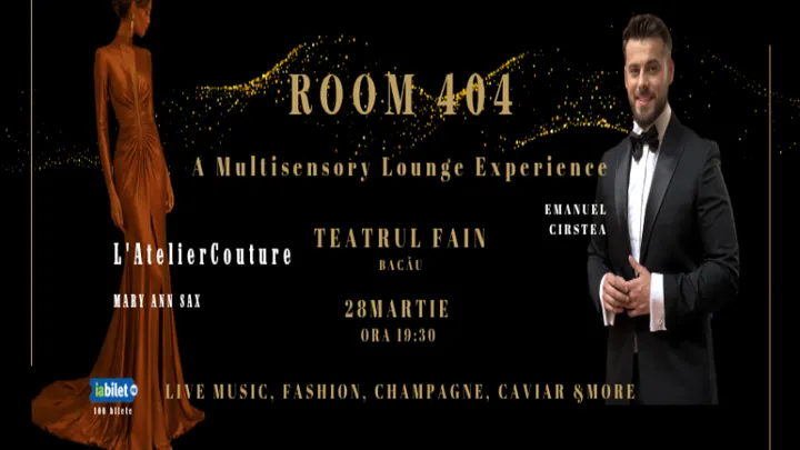 Bacau: Room404- A Multisensory Lounge Experience