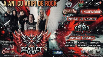 Scarlet Aura – 10 Ani cu Aripi de Rock