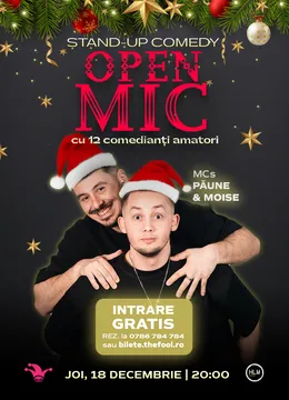 The Fool: Open Mic Tematic: MCs Moise & Păune