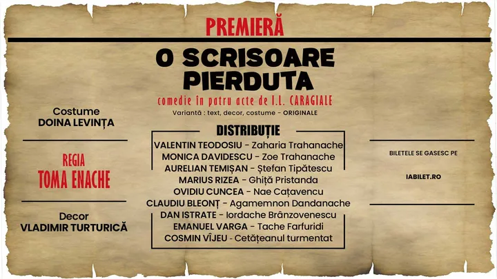 Deva: O Scrisoare Pierduta