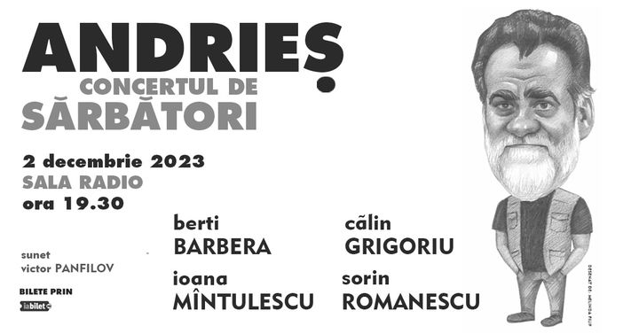 Alexandru Andrieș: concertul de sărbători