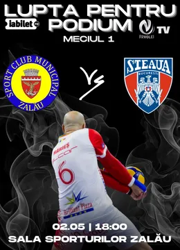 Zalău: Volei | SCM Zalău – CSA Steaua București