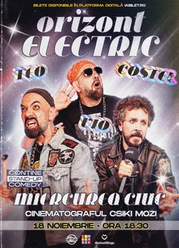 Miercurea Ciuc: Teo, Vio și Costel - Orizont Electric | Stand Up Comedy Show