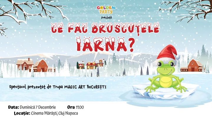 Cluj-Napoca: Ce fac broscutele iarna