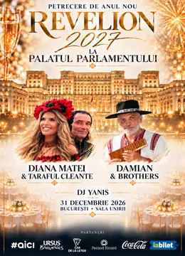 Revelion 2027 la Palatul Parlamentului – O noapte de gală
