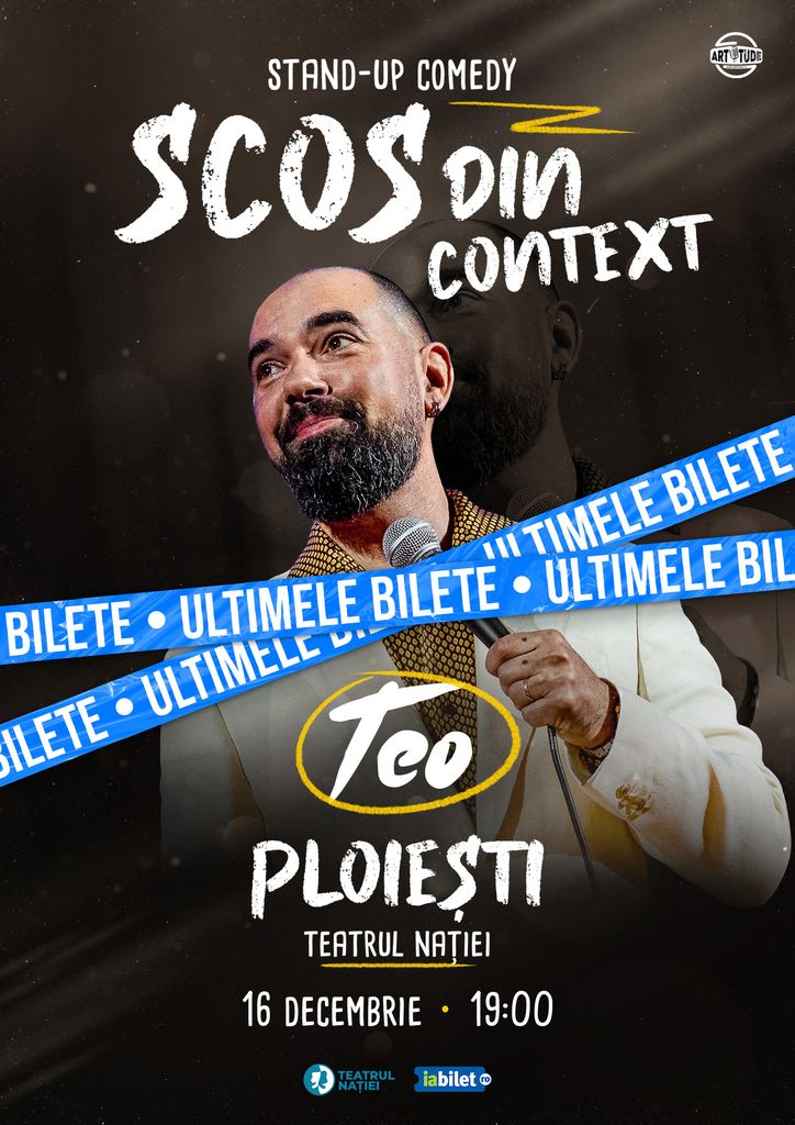 Ploiești: Teo - Scos din context | Stand Up Comedy Show