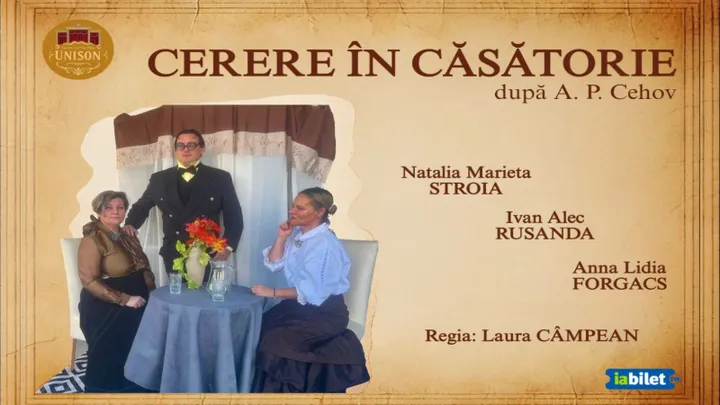 Brașov: Cerere in căsătorie - "Am-Actor" - Festivalul National de teatru pentru amatori