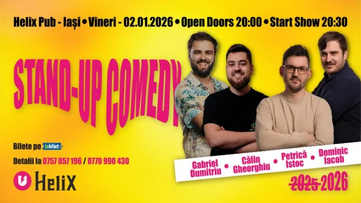Iasi: Stand-up Comedy 2026