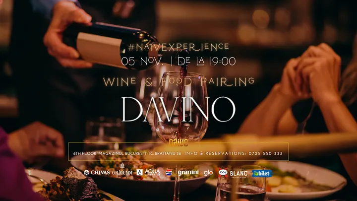 Wine&Food Pairing: DAVINO FLAMBOYANT