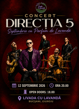 Bucsani: Concert Directia 5 - Septembrie cu parfum de lavandă