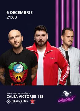 The Fool: Stand-up comedy cu Bordea, Micutzu și Mane Voicu