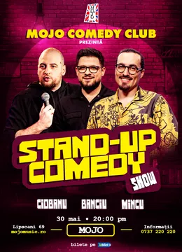 Stand-up Comedy show cu Ciobanu, Mincu si Banciu