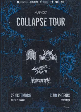 Constanța: Collapse Tour — Hakairi, Neon Prophecies și Engineer Of Death