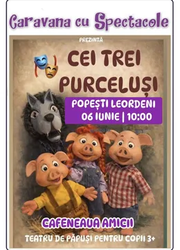 Povestea celor trei purceluşi @ Cafeneaua Amicii