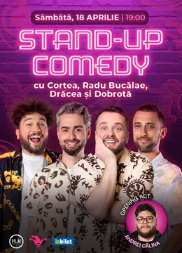 The Fool: Stand-up comedy cu Cortea, Bucălae, Drăcea și Dobrotă