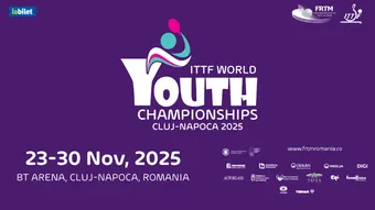 Cluj-Napoca:  ITTF World Youth Championships 2025