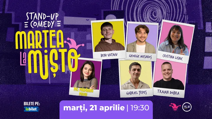 The Fool: Marțea la Mișto cu Beniamin Vătavu, George Mesaroș, Gabriel Țepeș, Traian Dobra și Cristina Leșnic