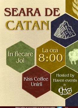 Iasi: Seara de Catan