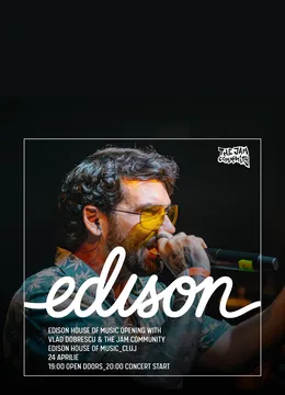 Cluj-Napoca: Redeschidere Edison - Concert Vlad Dobrescu & the Jam Community