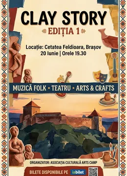 Feldioara: Clay Story: Povestile Obiectelor Vesele din Lut -  Editia I