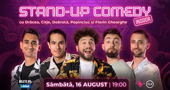 The Fool: Stand-up comedy cu Drăcea, Cîrje, Popinciuc, Dobrotă și Florin Gheorghe