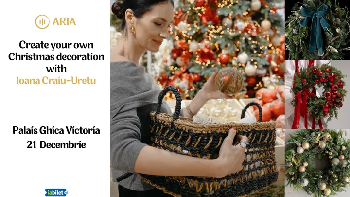 Create Your Own Christmas Decoration with Ioana Uretu