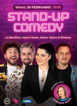 The Fool: Stand-up comedy cu Ioana State, Bucălae, Mane Voicu și Drăcea
