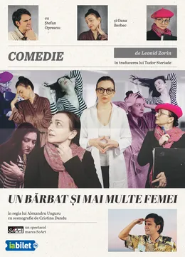 Un barbat si mai multe femei