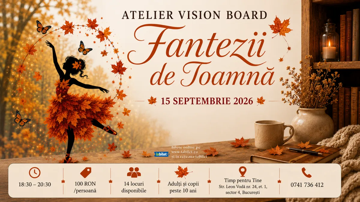 Fantezii de Toamnă - Atelier Vision Board