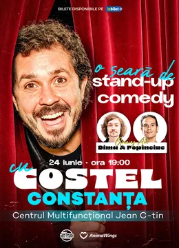 Constanța: O seară de stand up comedy cu Costel