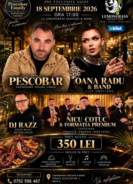 Brăila: Deschidere oficiala Pescobar Family